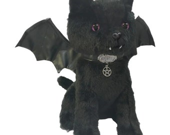 BAT CAT Winged Collectable Soft Plush Toy 12 inch