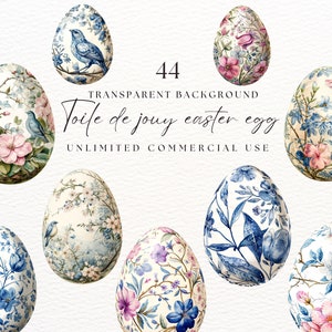 Cliparts d'oeufs de Pâques | Oeuf de Pâques à l'aquarelle | Premières fleurs | Pâques PNG | Clipart numérique PNG | Aquarelle de printemps de Pâques | Feuilles de verdure