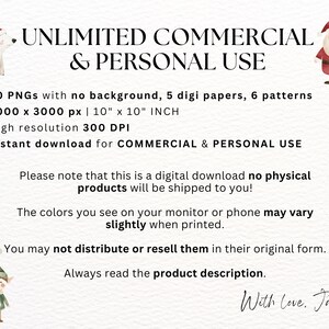 May include: A digital download of 50 PNG images, 5 digital papers, and 6 patterns. The images are 3000 x 3000 pixels and 10 inches by 10 inches. The images are high resolution and 300 DPI. The download is for commercial and personal use.