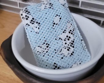 Handmade Reusable Dish Sponge 2 pack | Eco-Friendly Unsponge | Zero Waste Kitchen Accessory or Gift | Sustainable Living
