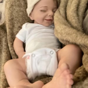 5lbs! Full Silicone Reborn Girl Baby 16 1/2 inches, Anatomically Correct Girl