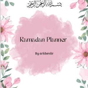 Ramadan Planner