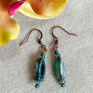 Mother of Pearl Drop Earrings