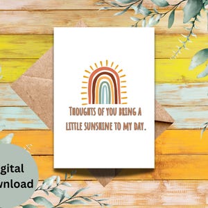Tarjeta de felicitación linda, tarjeta de felicitación digital, tarjeta de felicitación universal, descarga instantánea, tarjeta de felicitación sencilla, tarjeta de felicitación imprimible