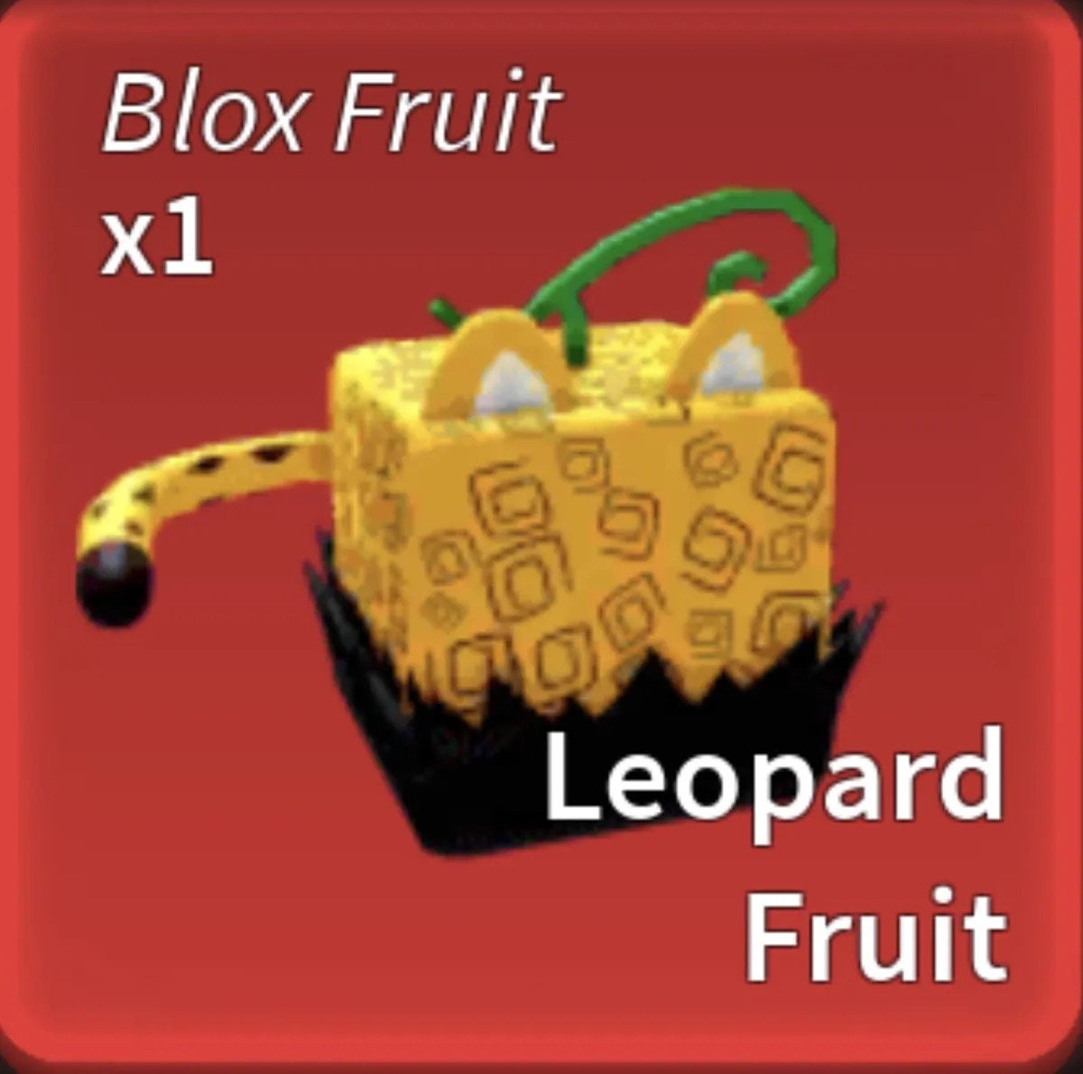 how to draw Leopard Blox Fruits 