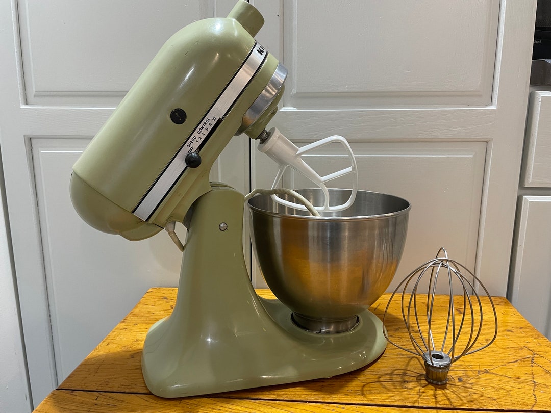 Vintage Kitchenaid Tilt Stand Mixer K45 Bowl & Attachments Etsy UK