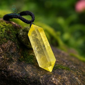 Delicate Citrine Crystal Necklace, Natural Citrine Stone Pendant, Solar Plexus Chakra Gift , November Birthstone for Women