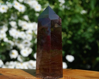 Smoky Quartz Tower Point, Natural Stone Obelisk Wand, Healing Crystals ,Mineral Specimens, Root Chakra