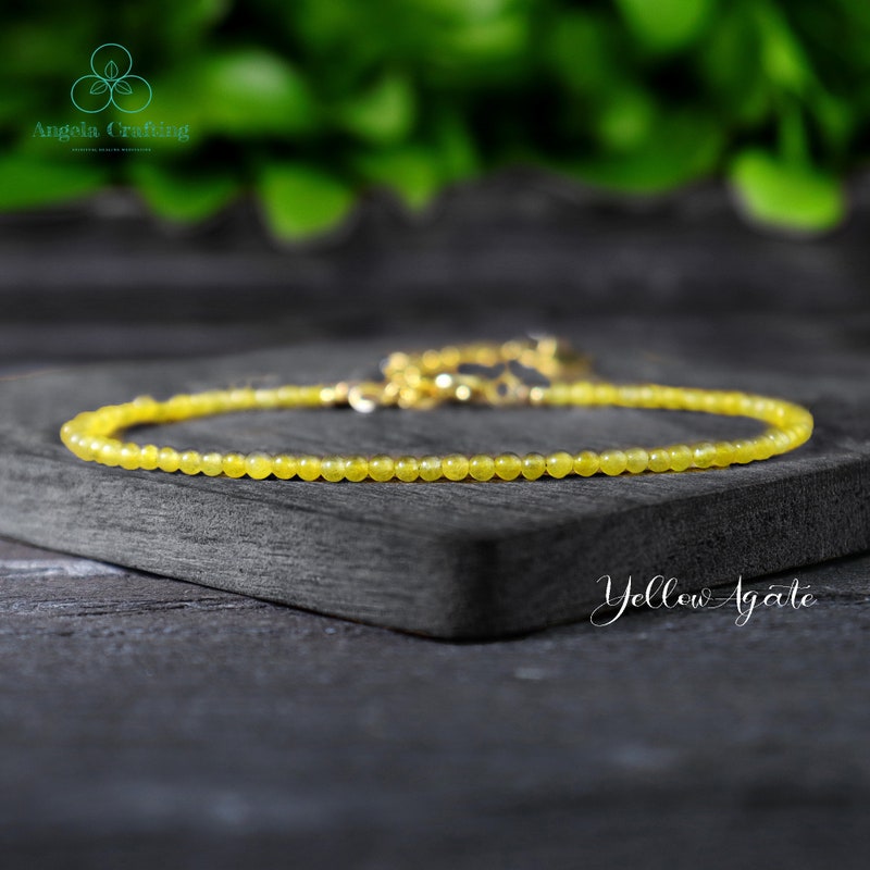 Yellow Bracelet - Etsy