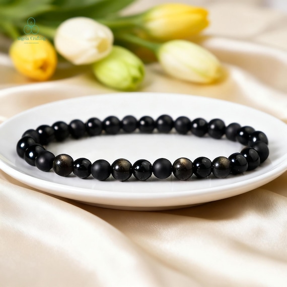 Townshine Braccialetti da donna in stile bohémien con perle grandi, fatti a mano, Senza pietre preziose