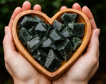 Piedras de oro verde en bruto para pulir - Rodajas de piedra de oro sin tratar, especímenes minerales, cristales curativos