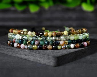 Bracciale di diaspro rosso da 6 mm - Energia e vitalità Bracciale di diaspro rosso da 6 mm - Energia e vitalità