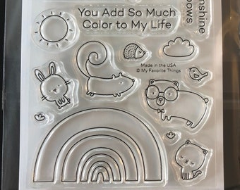 My Favorite Things Tweet Friends Stamp and Die Set - Etsy