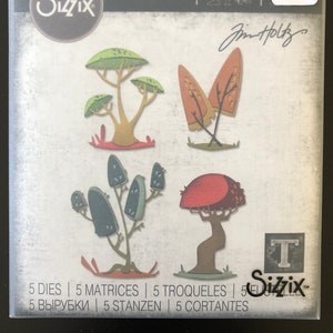 Tim Holtz Sizzix Die Funky Toadstools