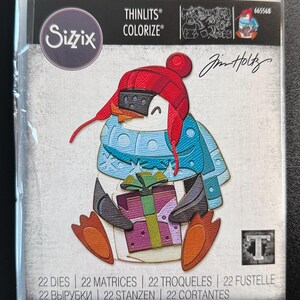 Sizzix Thinlits Colorized Eugene 665568**