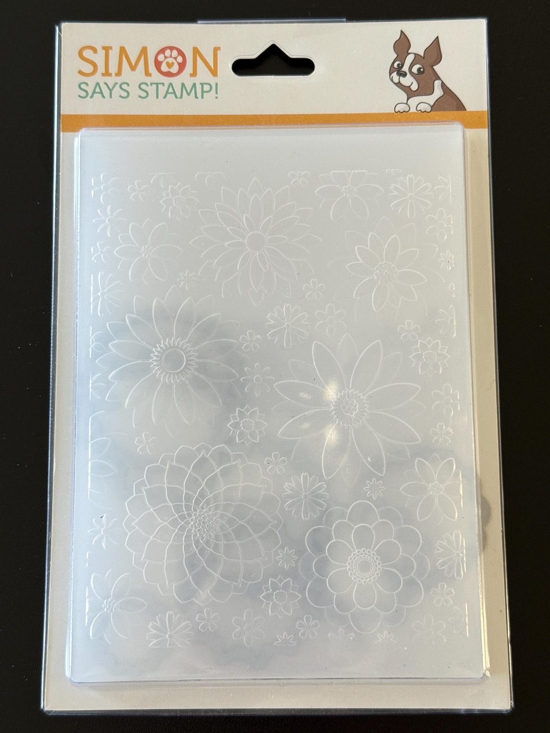 Simon Says Stamp Embossing Folder With Dies Minted Florals SF267 - Etsy
