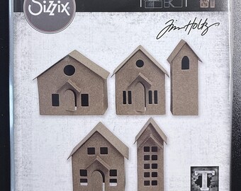 Sizzix Thinlits Tim Holtz Paper Village 664741**
