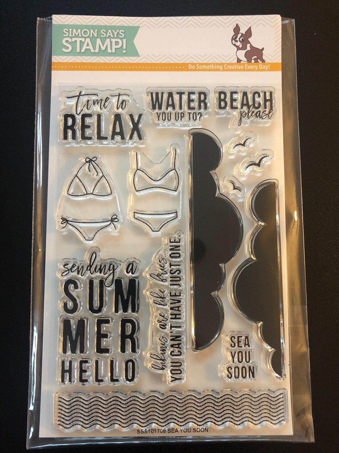 Simon Says Stamp Sea You Soon Stamp Only SSS101708 - Etsy