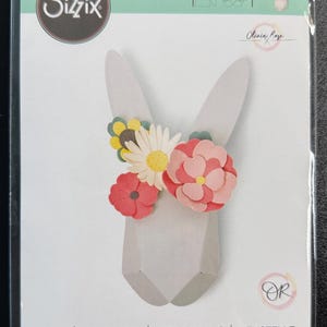 Sizzix Thinlits Die Set Origami Rabbit 664378**
