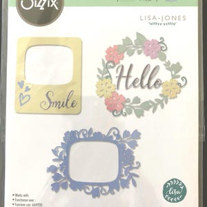 Sizzix Thinlits Die Set Rounded Picture Frames 665469