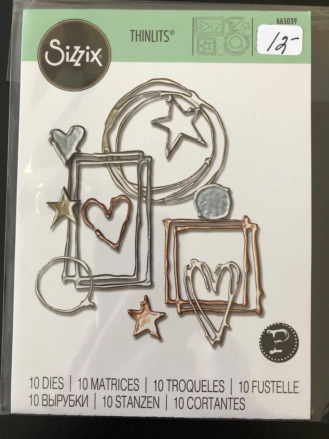 Sizzix Mixed Media Motifs Thinlits Die Tim Holtz Etsy