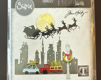 Sizzix Thinlits Tim Holtz Vault Christmas Magic 666718