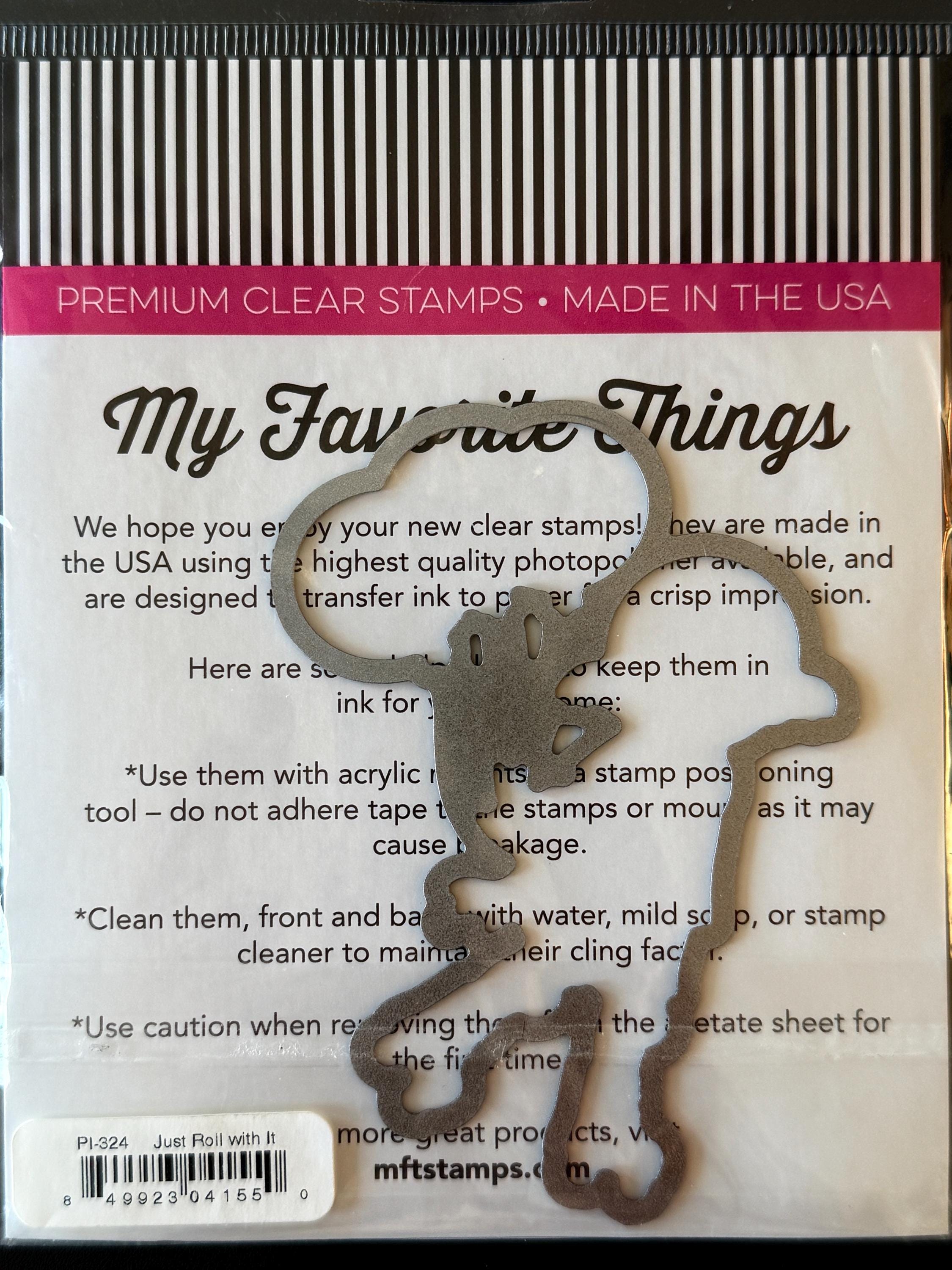 My Favorite Things Pure Innocence Stamp and Die Set Just Roll With It ...