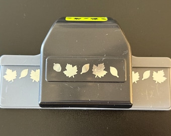 EK Sucess Border Paper Punch Flat Locking Border Falling Leaves