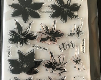 Altenew Stunning Starflowers Layering Stamp