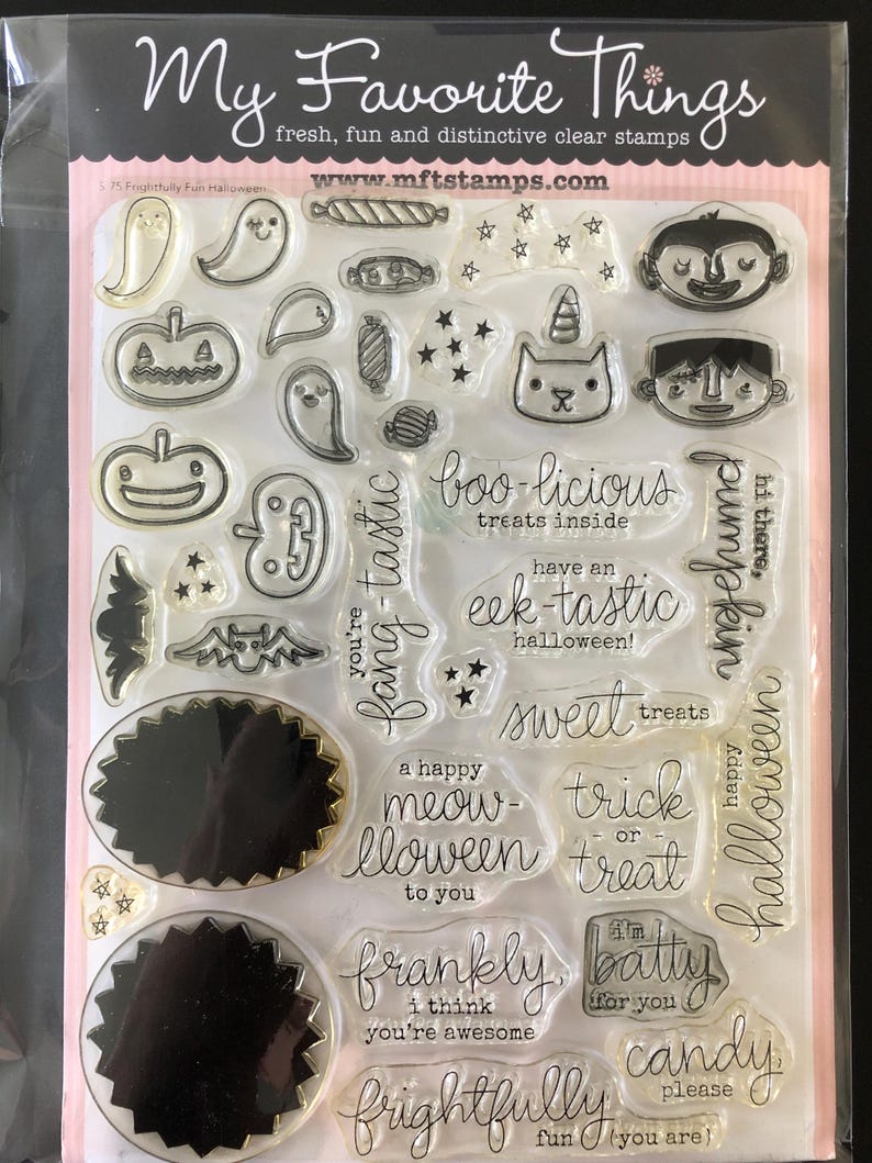 My Favorite Things Stamp and Die Set Stamp Title Frightfully Fun ...