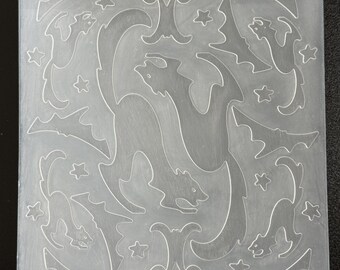 Carpeta de relieve Cricut Cuttlebug Midnight Hauntings**