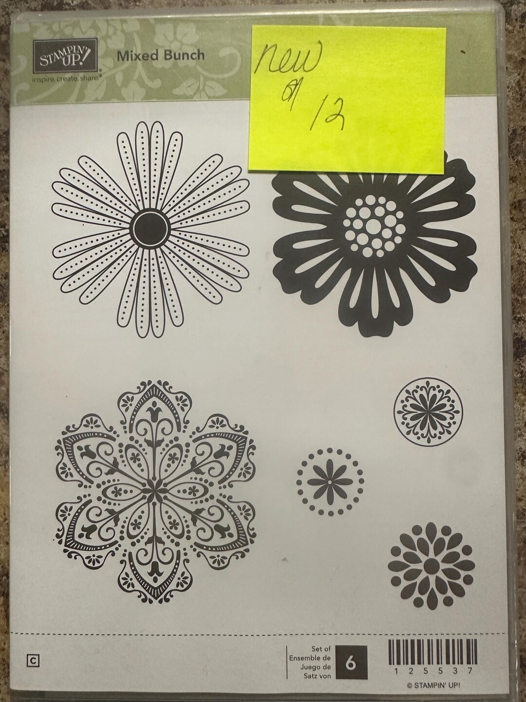 Stampin up Mixed Bunch Stamp Set 125537 - Etsy