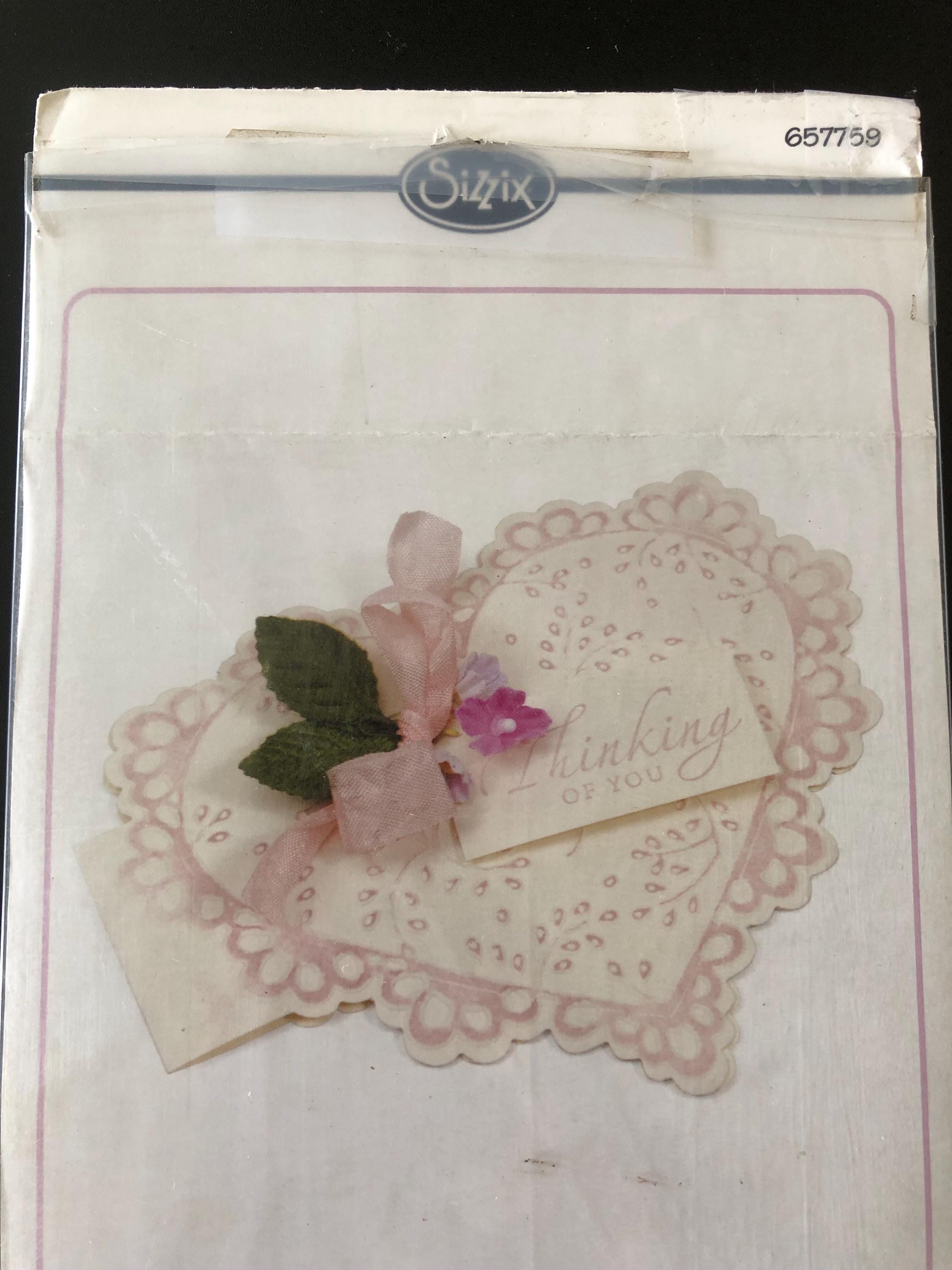ppオーダーページ•*¨*•.¸¸♬ Sizzix Bigz XL Heart Scallop Card Die 657759 - Etsy