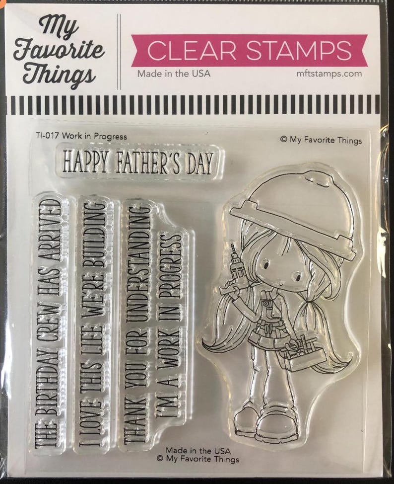 My Favorite Things Stamp TI-017 - Etsy