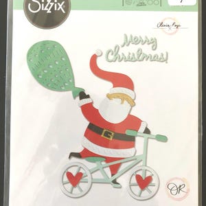 Sizzix Thinlits Santa’s Bike 665669