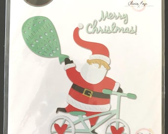 Sizzix Thinlits Santa’s Bike 665669