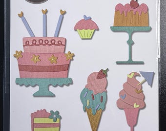 Sizzix Thinlits Tim Holtz Dies Party Treats 664523**