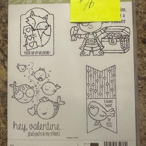 Stampin Up Hey Valentine Stamp Set 138570