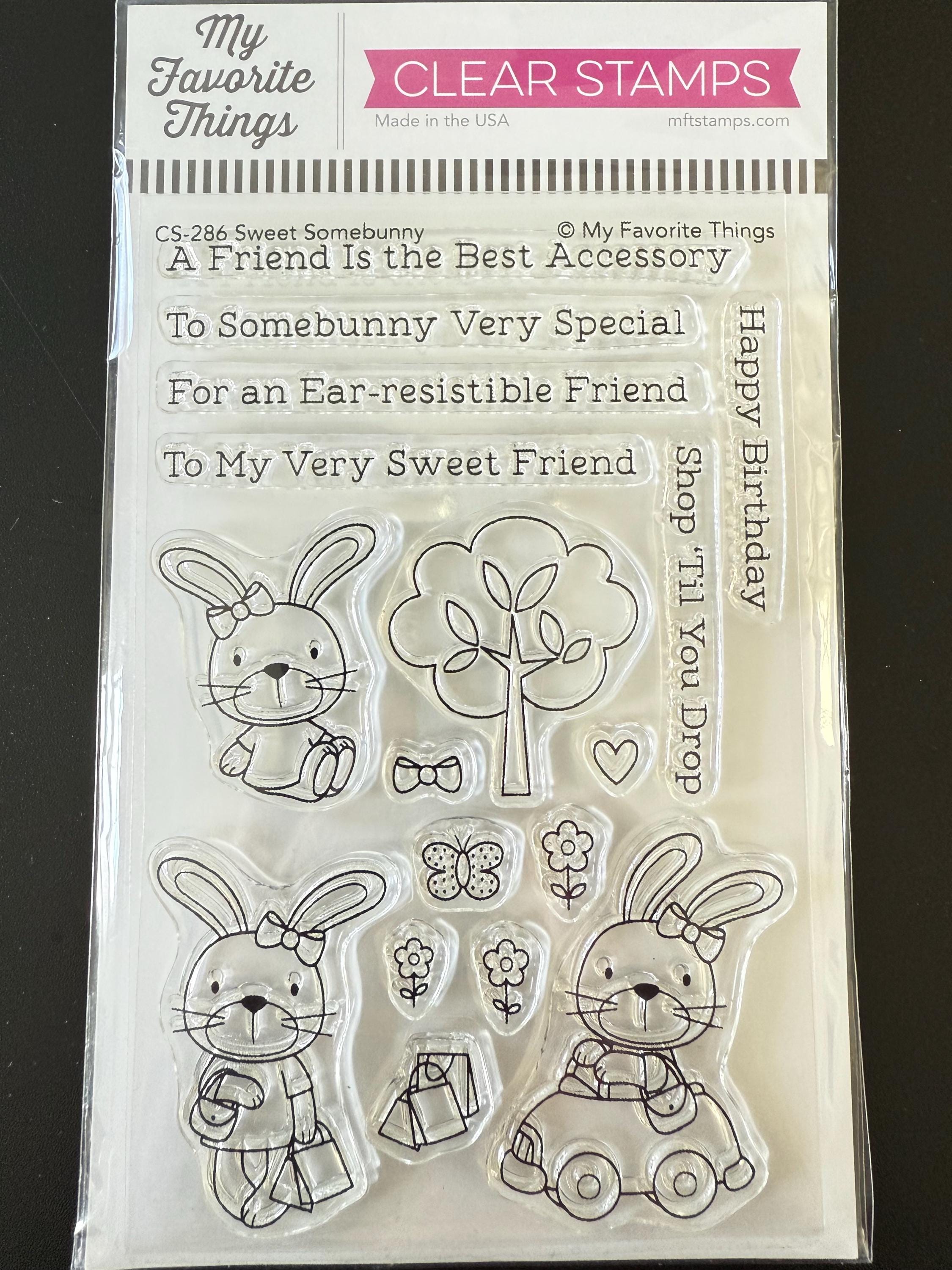 My Favorite Things Sweet Somebunny Stamp and Die Set CS-286 - Etsy