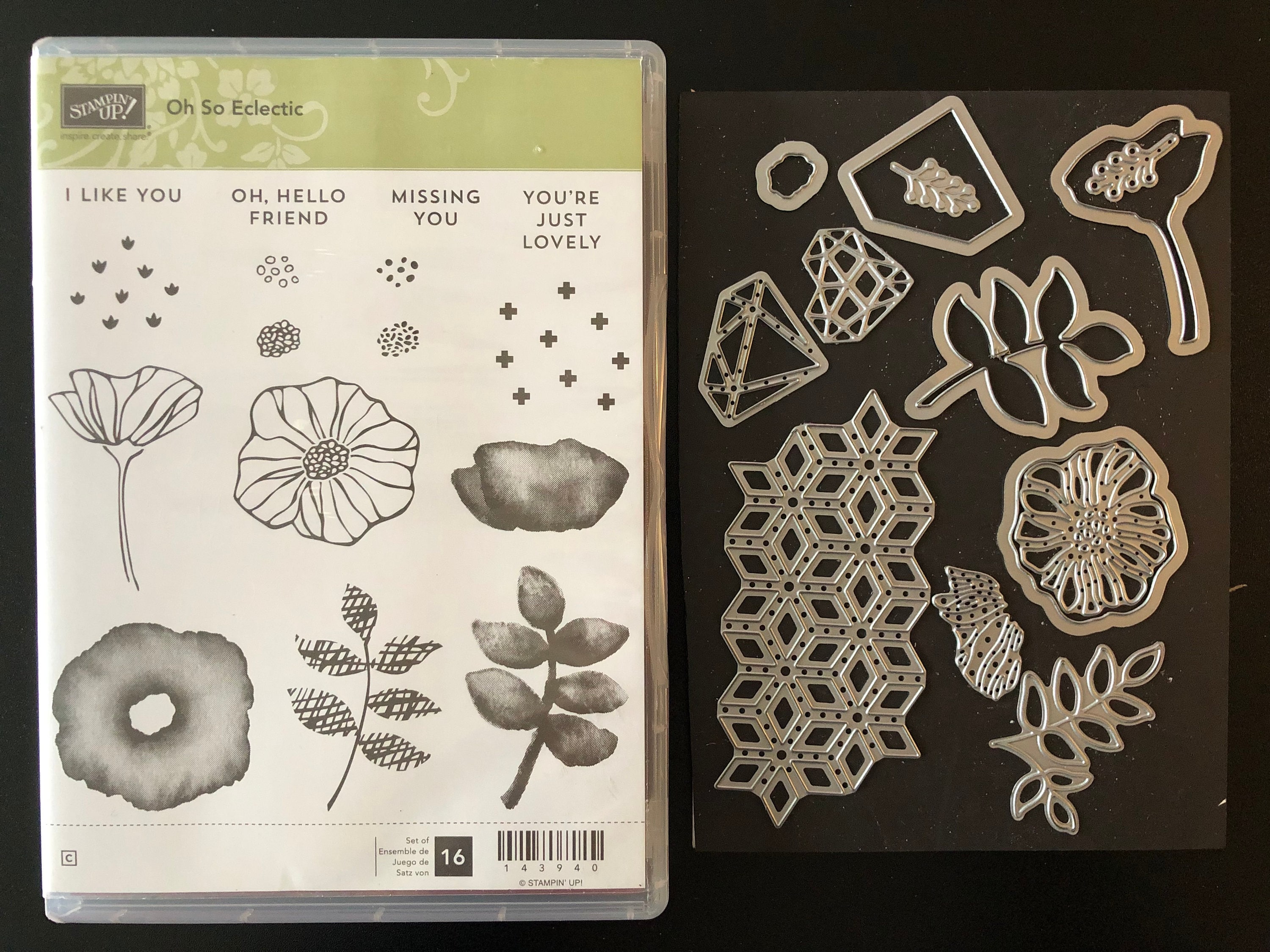 Stampin up Hello Friend Stamp Set - Etsy