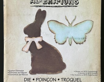 Sizzix Alterations Tim Holtz Bigz Die Easter Elements 657485
