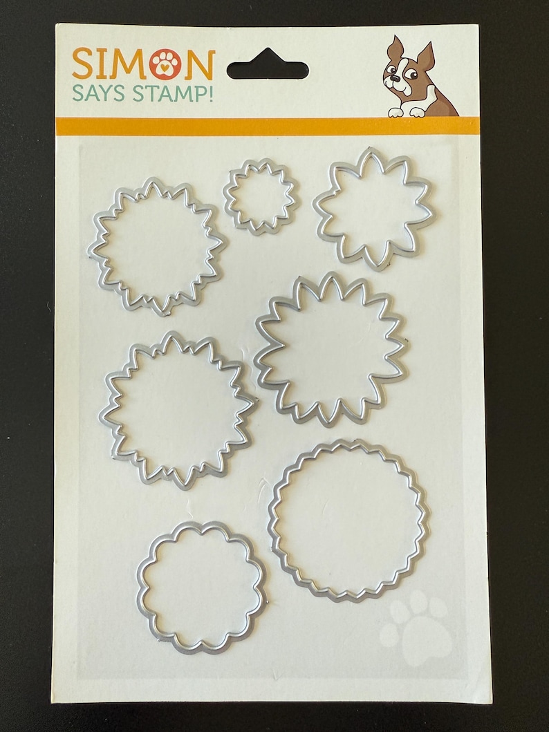 Simon Says Stamp Embossing Folder With Dies Minted Florals SF267 - Etsy