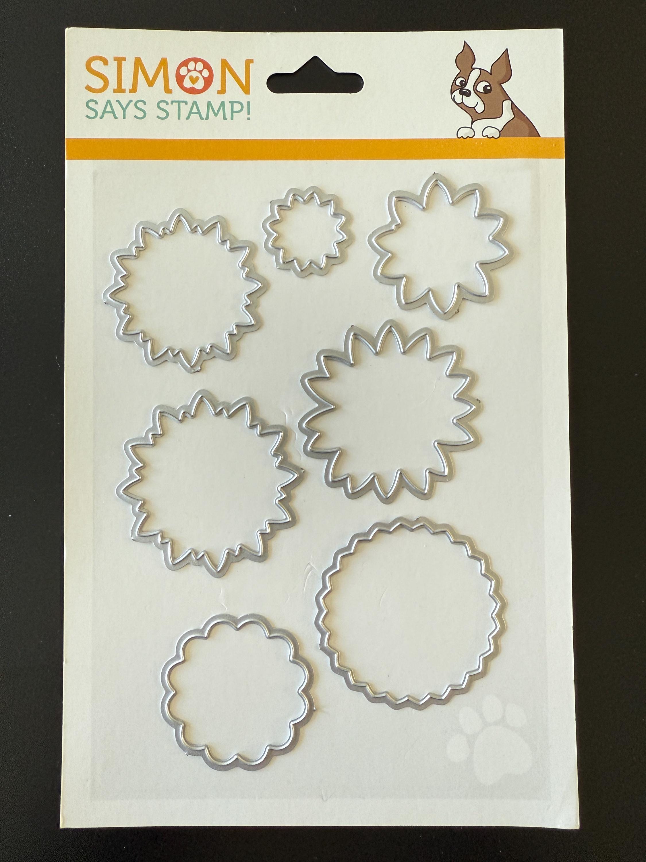 Simon Says Stamp Embossing Folder With Dies Minted Florals SF267 - Etsy