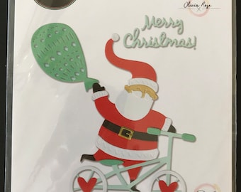 Sizzix Santa’s Bike Thinlits Die Tim Holtz