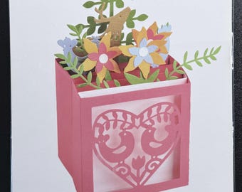 Sizzix Thinlits Die Card In A Box, Christmas 663603**