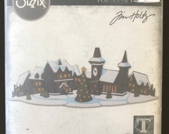 Tim Holtz Sizzix Die Holiday Village