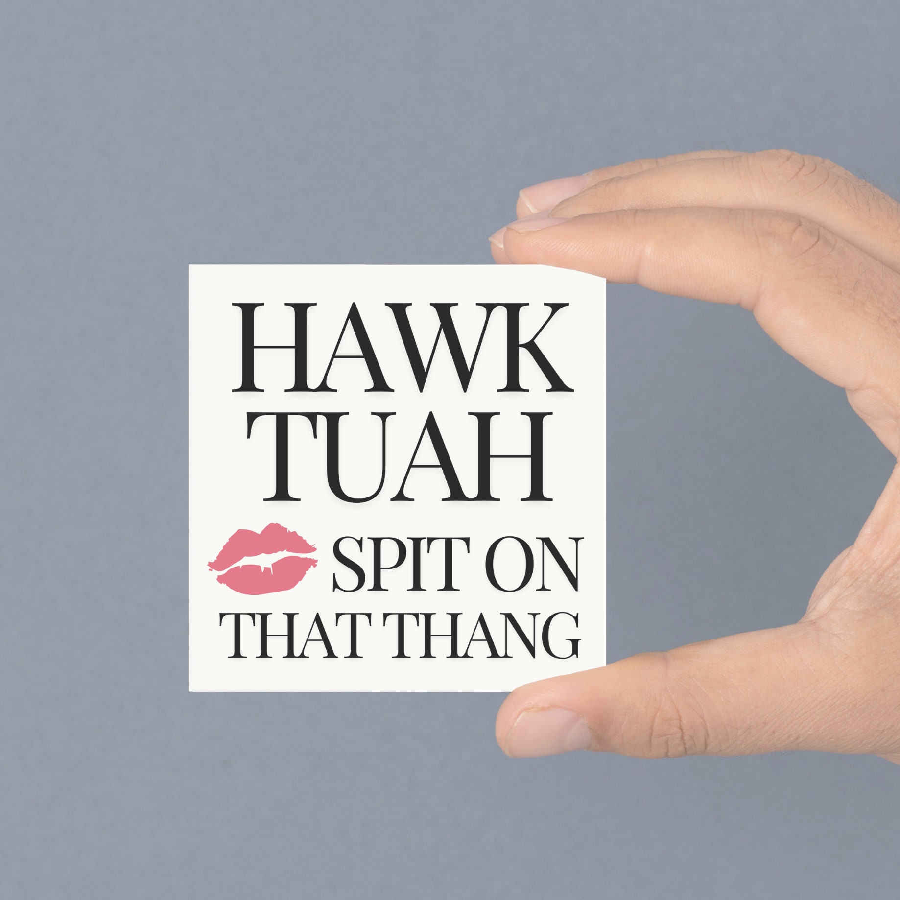 Hawk Tuah Spit on That Thang Sticker Truck Vinyl Sticker for Car Hawk ...