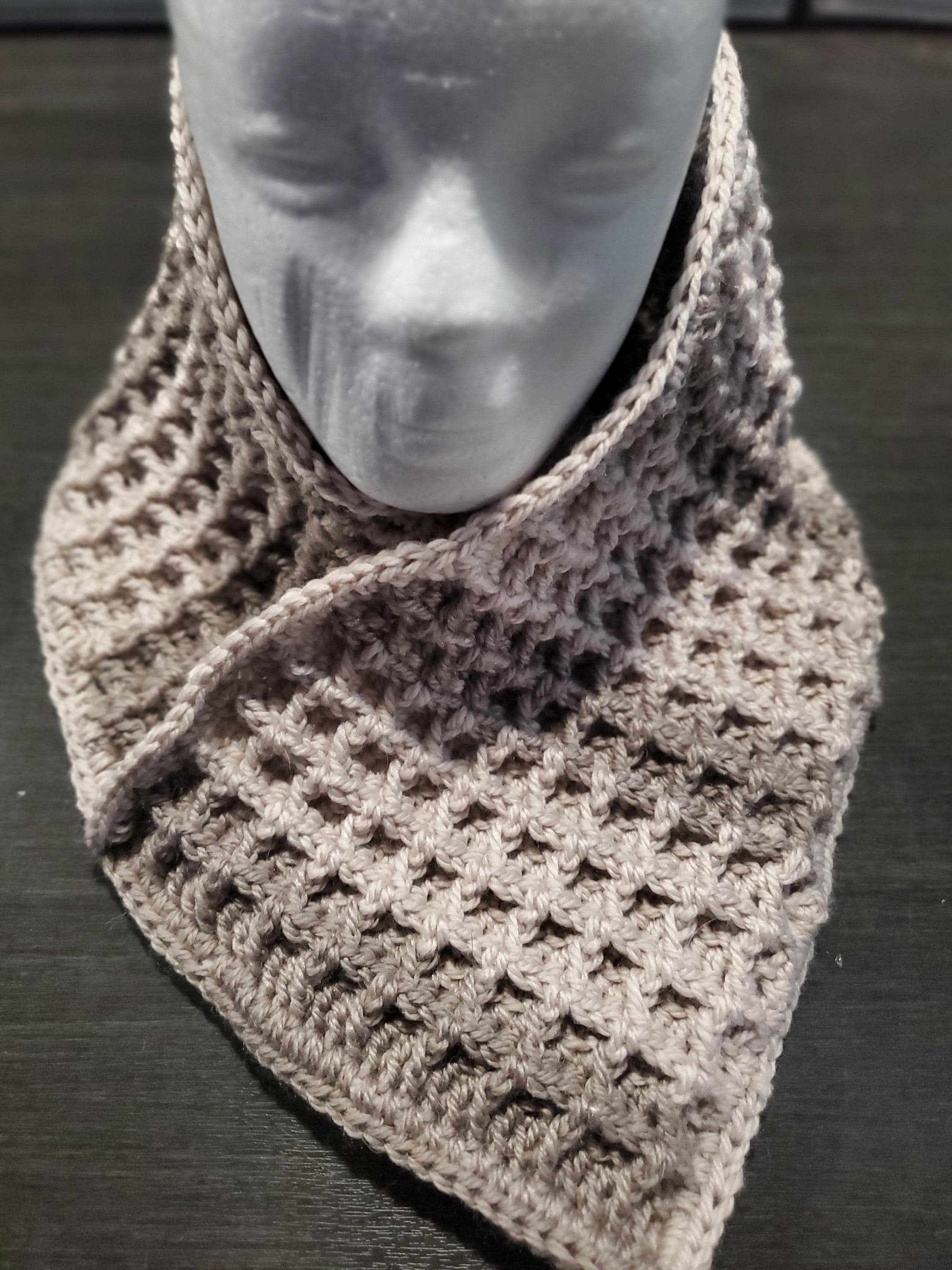 Crochet Alpaca Cowl
