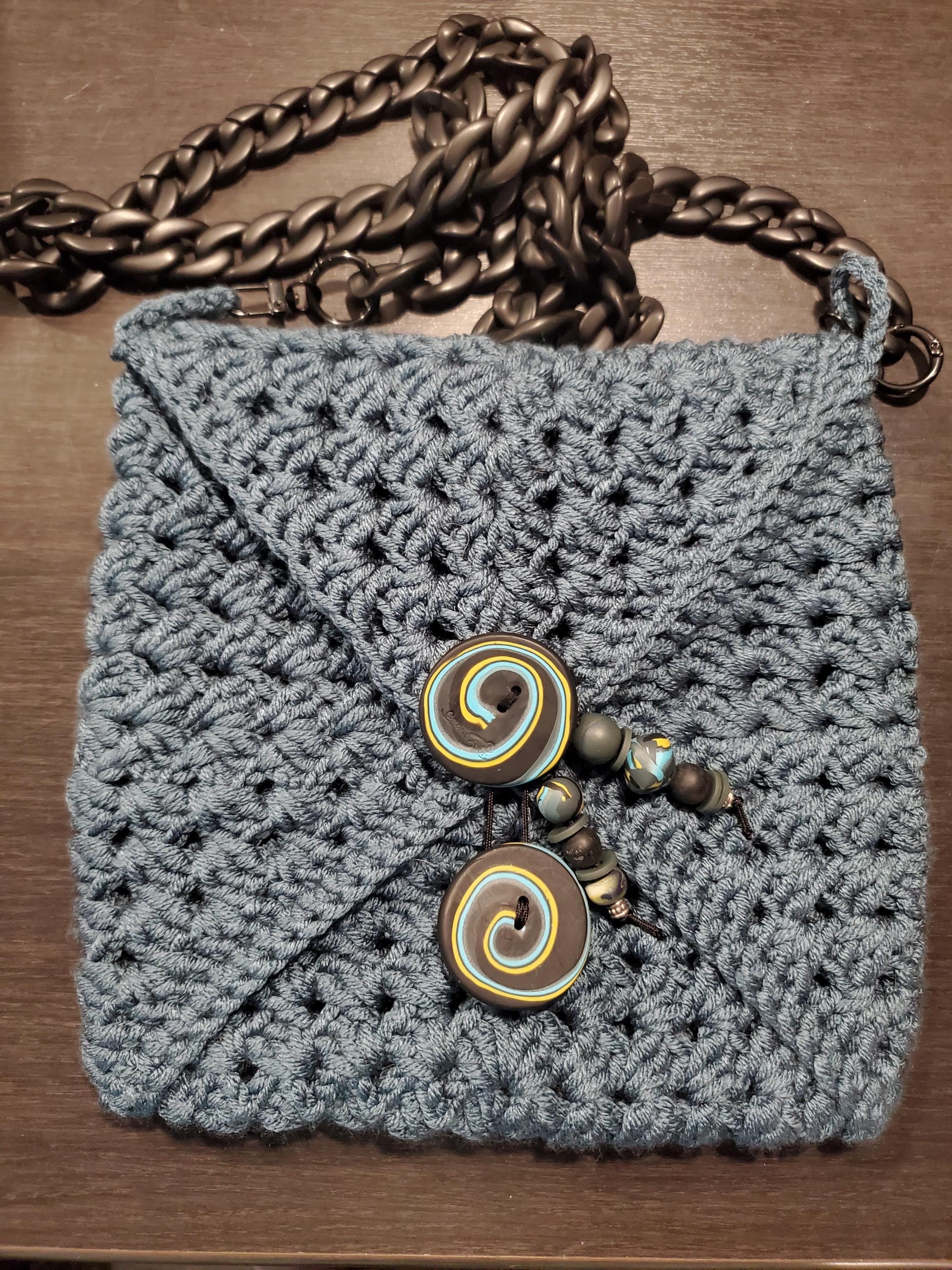 Crocheted Shoulder Bag - Thumbnail 3