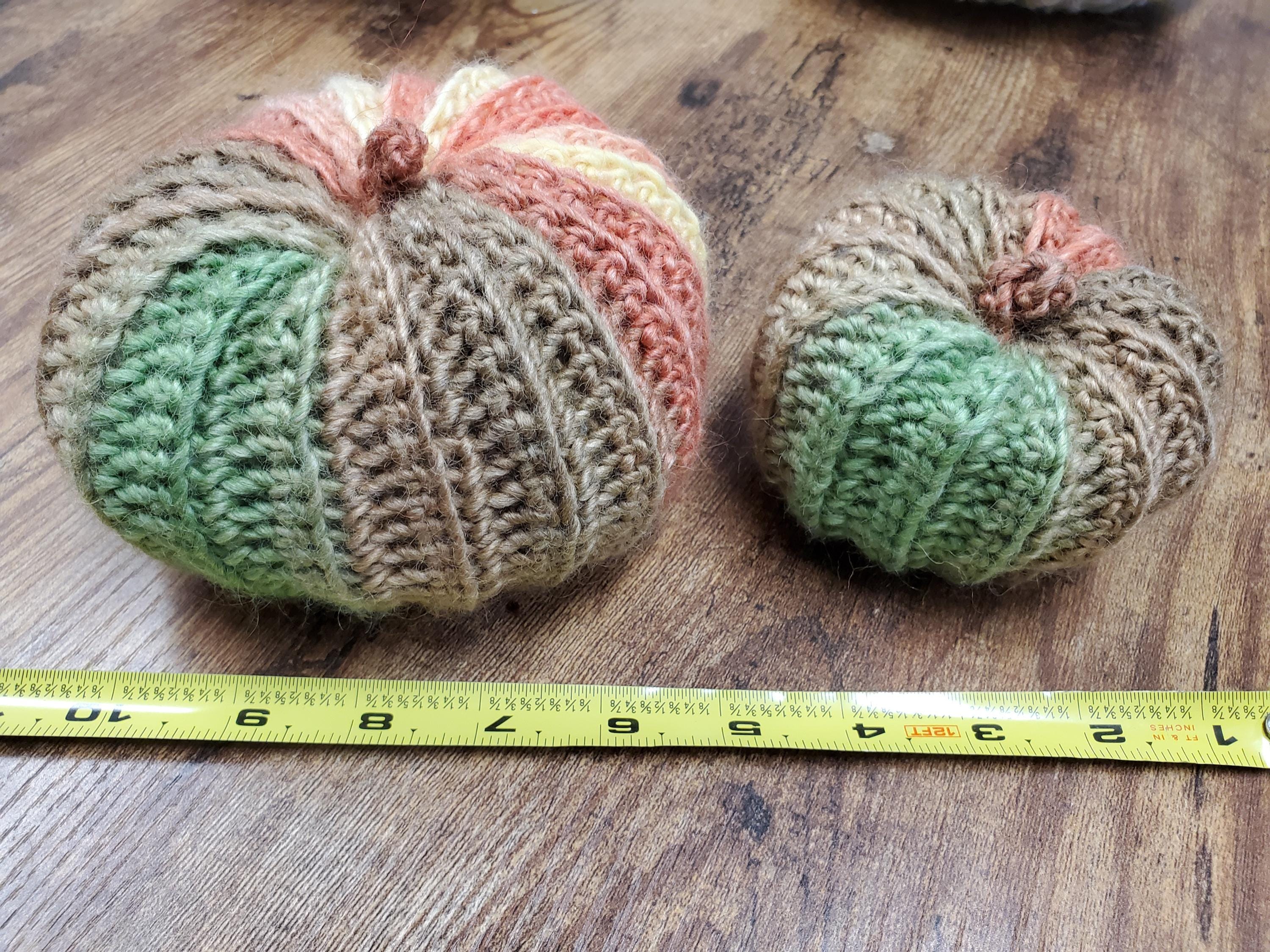 Crochet Pumpkins, Fall Decor - Thumbnail 3